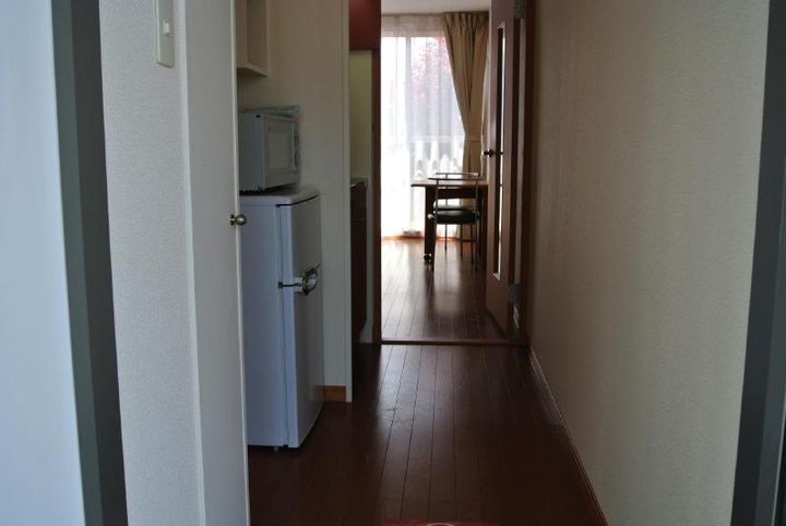 レオパレスどりぃむ21の玄関