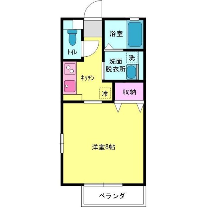 リール・ヴィザージュの間取り