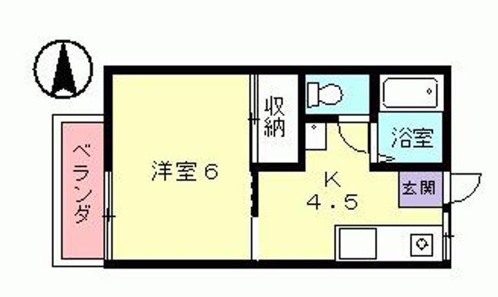 フォーブル川口A・Bの間取り