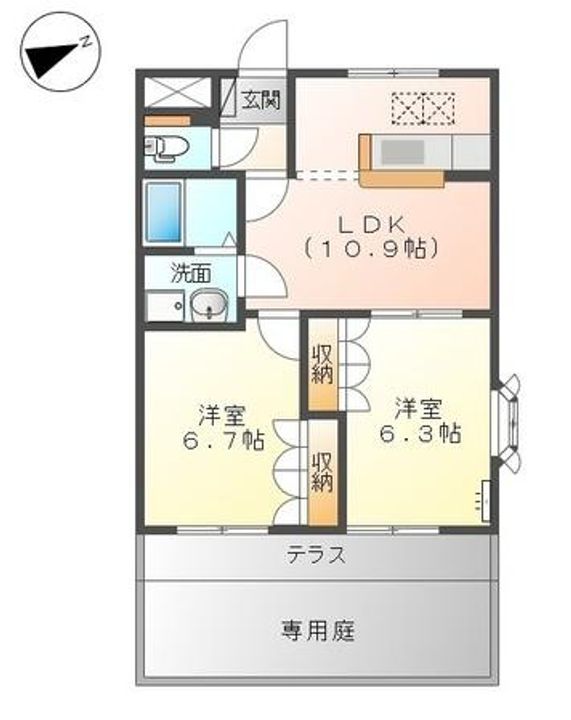 ブルトゥムの間取り