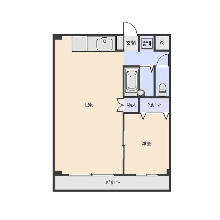 群馬県伊勢崎市市場町2(アパート)の賃貸物件の間取り