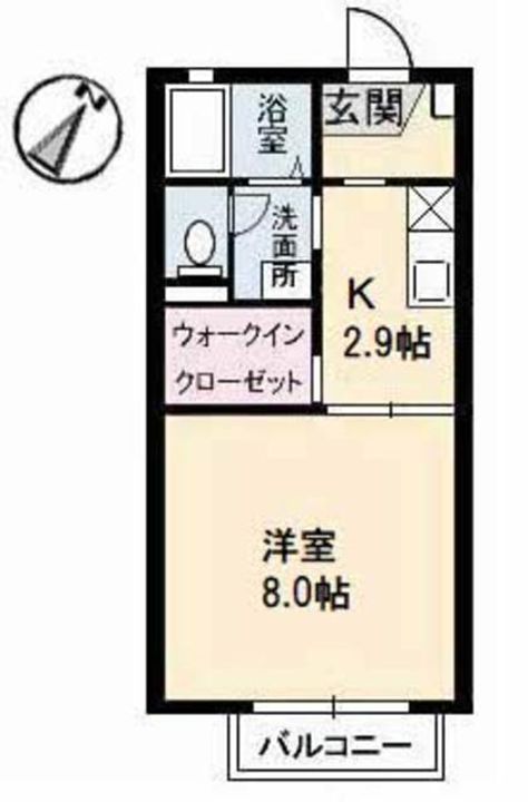 グランシ-ド立石の間取り