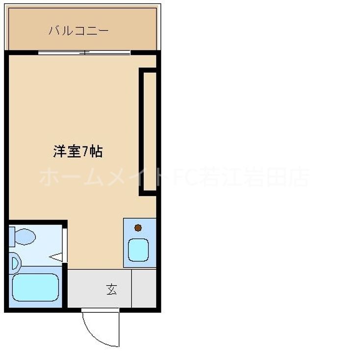 メゾン若江の間取り