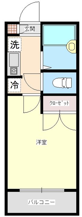 コーポドルチェの間取り