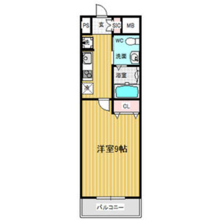 リアライズ住之江公園の間取り