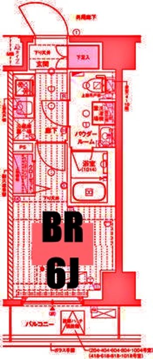 GENOVIA西横浜の間取り