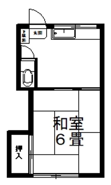五月荘の間取り