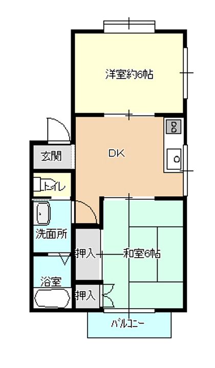 メゾン京の間取り
