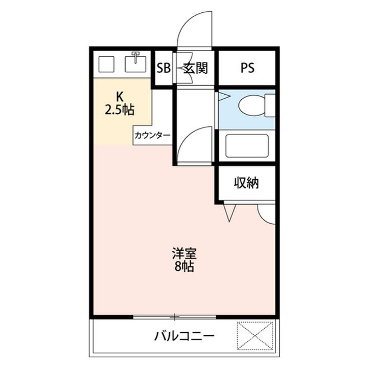 河野マンションの間取り