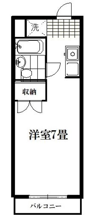 サカエフラット荻窪の間取り