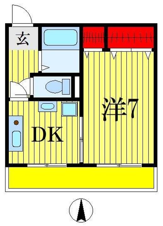 プレステージ千葉の間取り