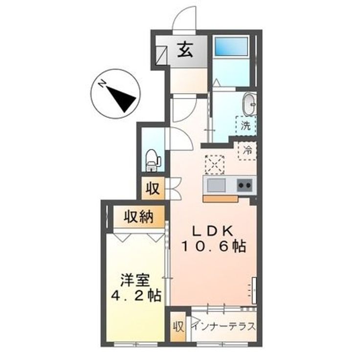 爽海Lienの間取り