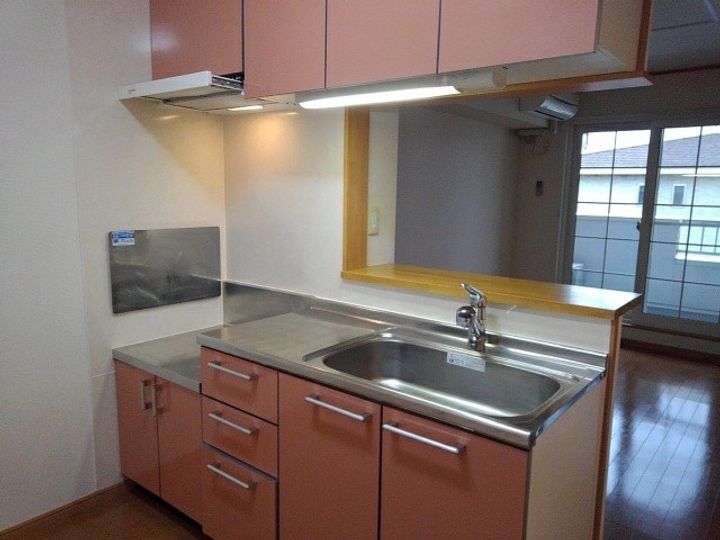 ヴィラ・大堀端Bのキッチン