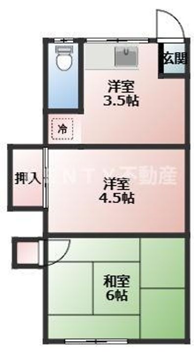 遠山コーポの間取り