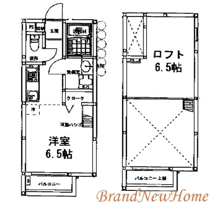 スリーパアダの間取り