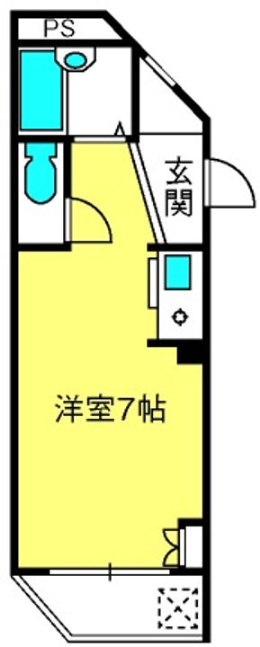 ラ・メゾンアミピエの間取り