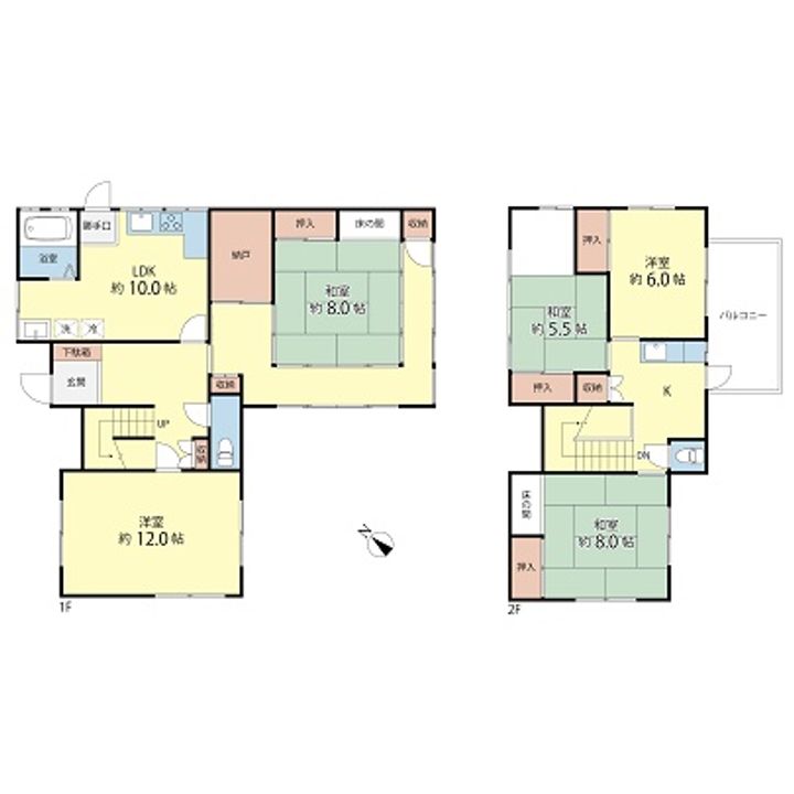東京都大田区山王3(一戸建)の賃貸物件の間取り