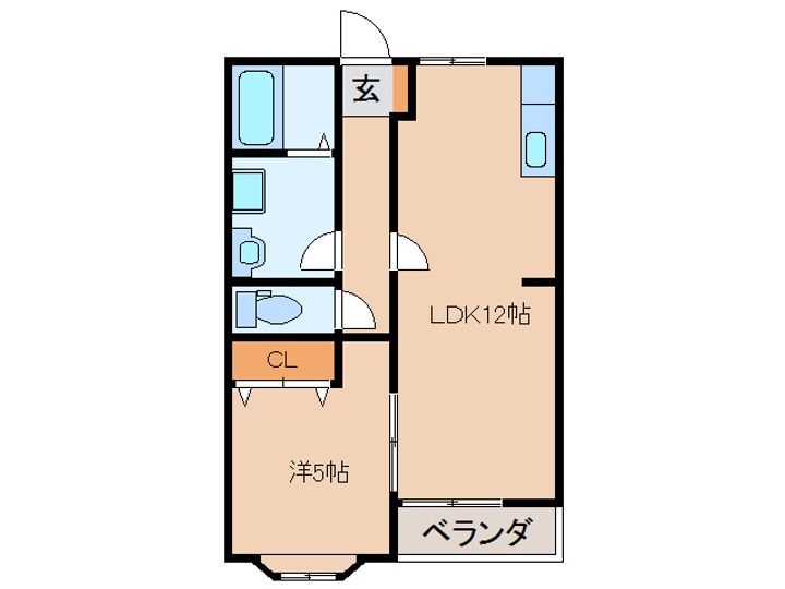 ワイルドローズの間取り