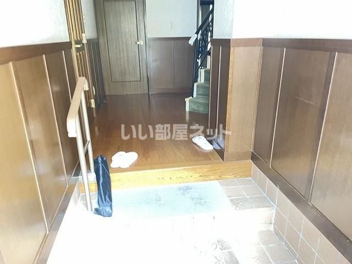 大阪府八尾市南本町2(一戸建)の賃貸物件の玄関