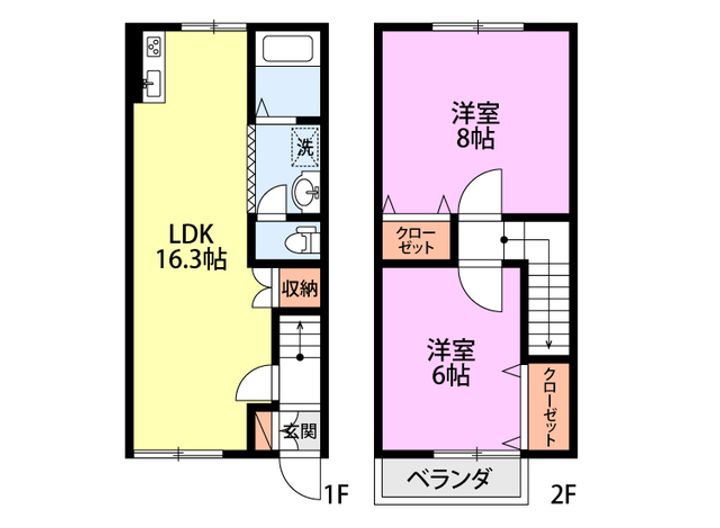 オードヴィーの間取り