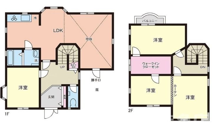 福岡県糟屋郡志免町志免中央4(一戸建)の賃貸物件の間取り