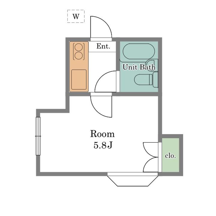 オレンヂハイツの間取り