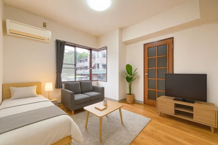 オレンヂハイツの居間