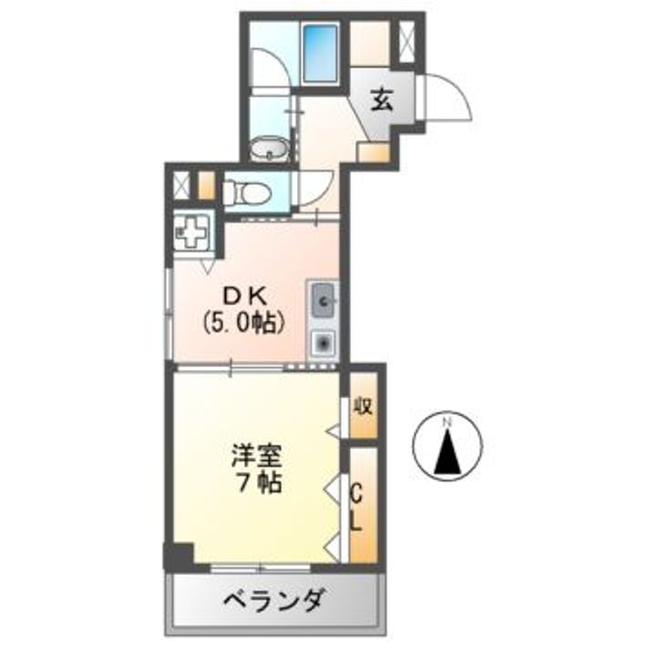 パスサイド21の間取り