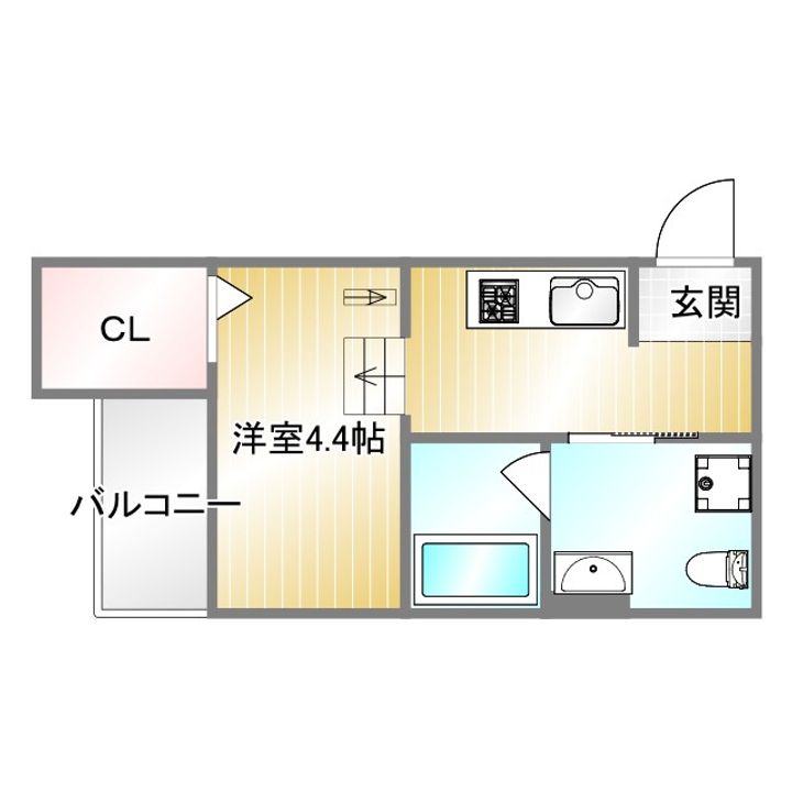 ソフィア新長田の間取り