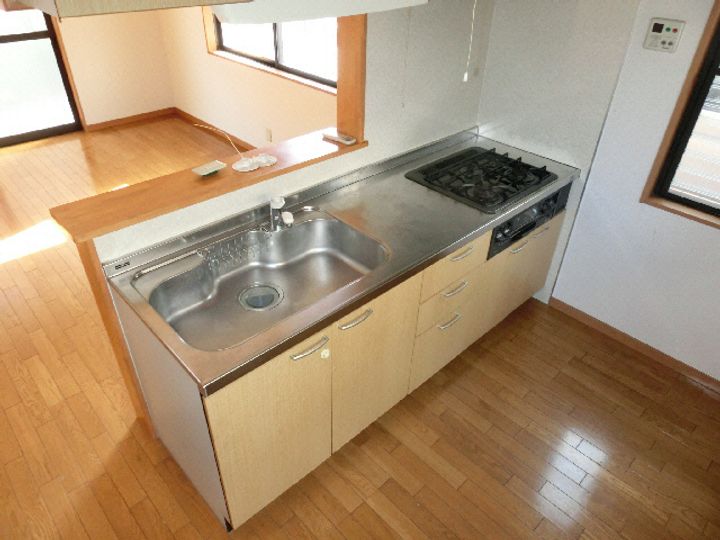 山口県岩国市平田6(アパート)の賃貸物件のキッチン