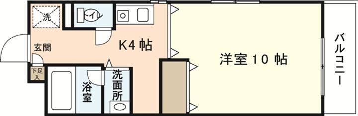 メユール21の間取り