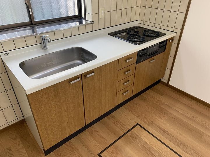 千葉県習志野市鷺沼台4(一戸建)の賃貸物件のキッチン