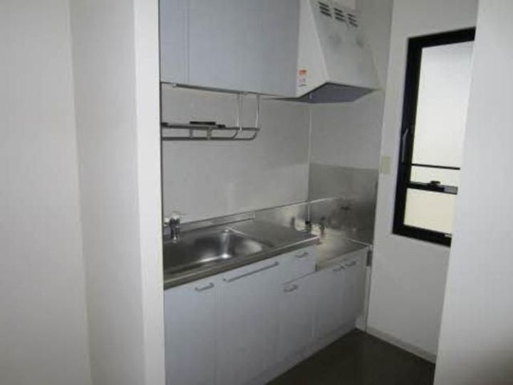 福島県福島市笹谷字鍜治古屋(アパート)の賃貸物件のキッチン