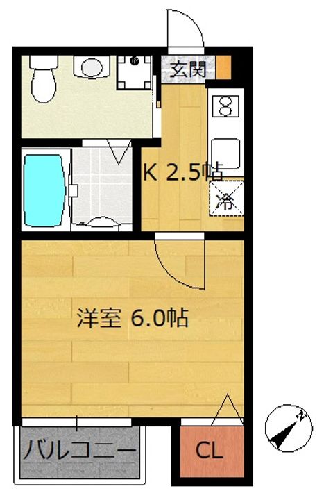 M&M船橋の間取り