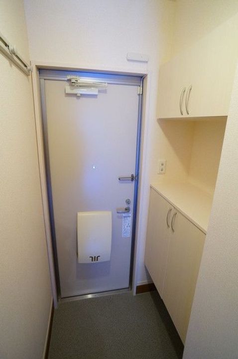 福島県郡山市富久山町福原字境田(アパート)の賃貸物件の玄関