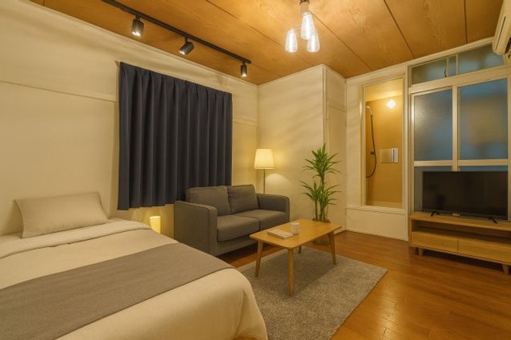 恵比寿セントラルの居間