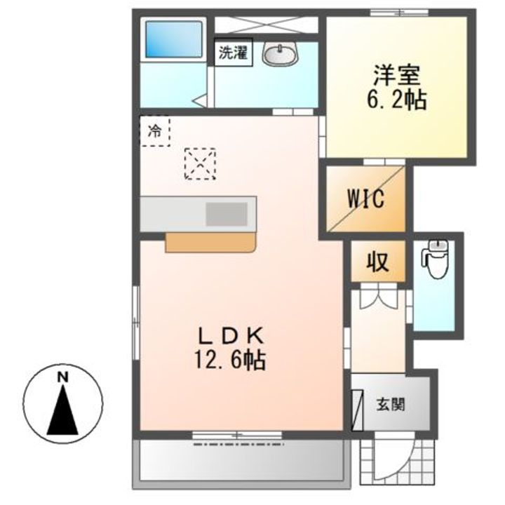 コルヌIの間取り