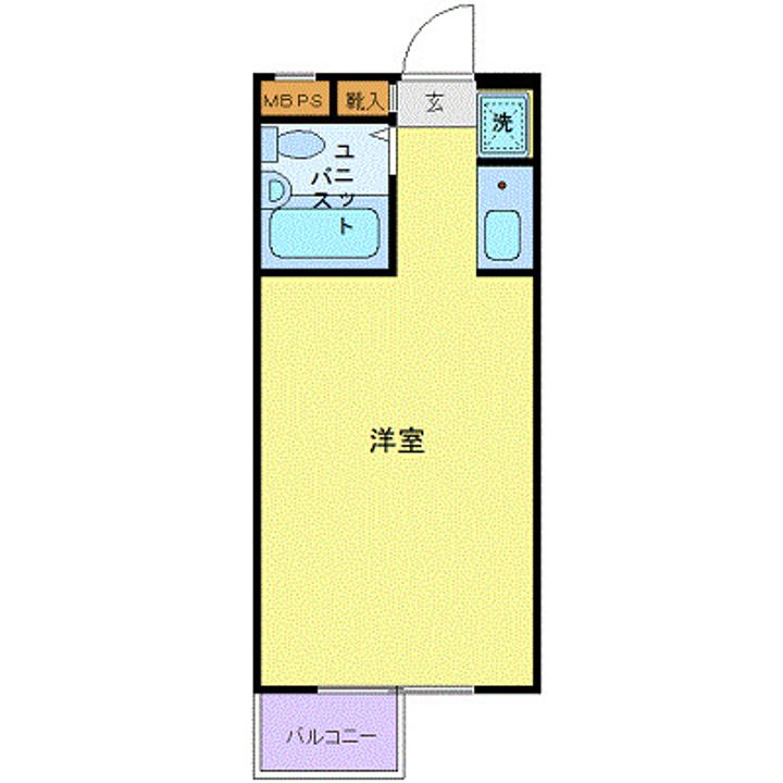 東京都世田谷区上北沢5(マンション)の賃貸物件の間取り