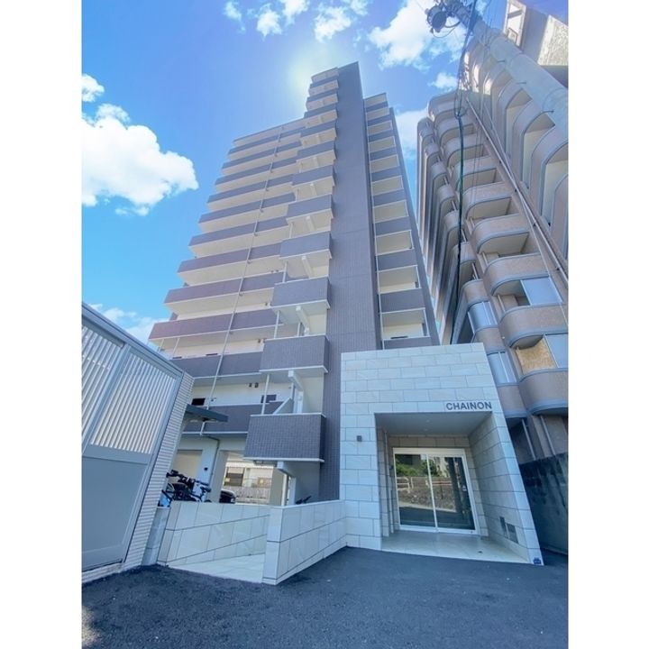 CHAINON内坪井の外観