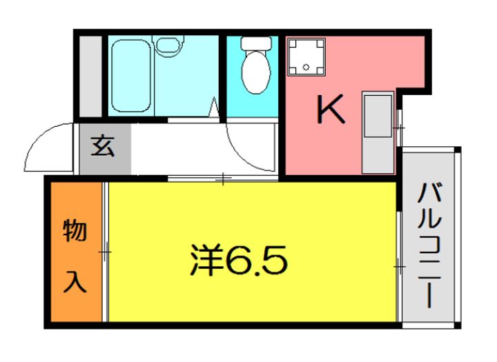 カワサキパティオ PartIの間取り