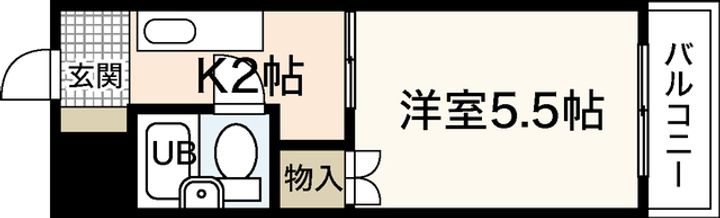舟入 松尾ビルの間取り