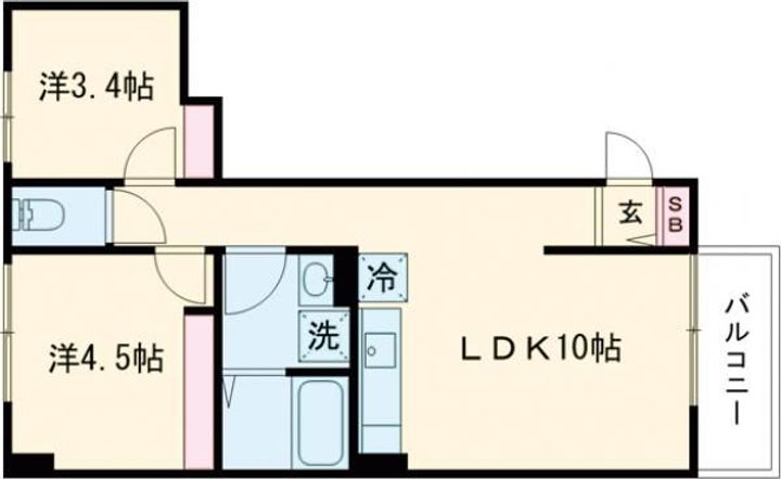 1-25-31の間取り