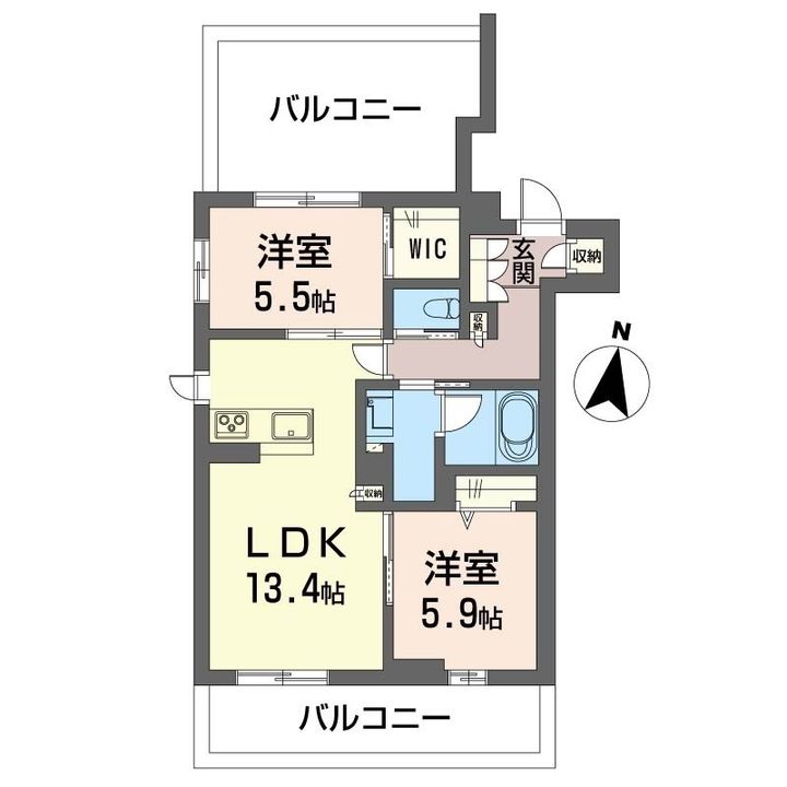 シエロエストレラードの間取り
