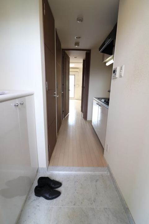 ジュネーゼグラン福島Ebieの玄関