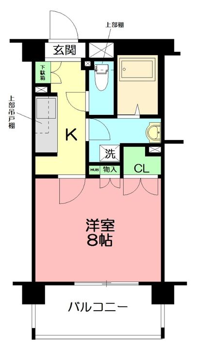 神奈川県小田原市南鴨宮3(アパート)の賃貸物件の間取り