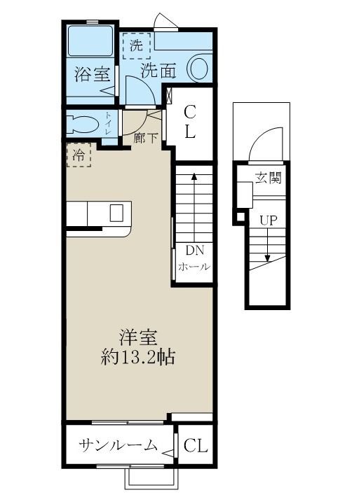 ファシールVの間取り