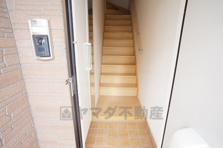 サニーフラットCの玄関