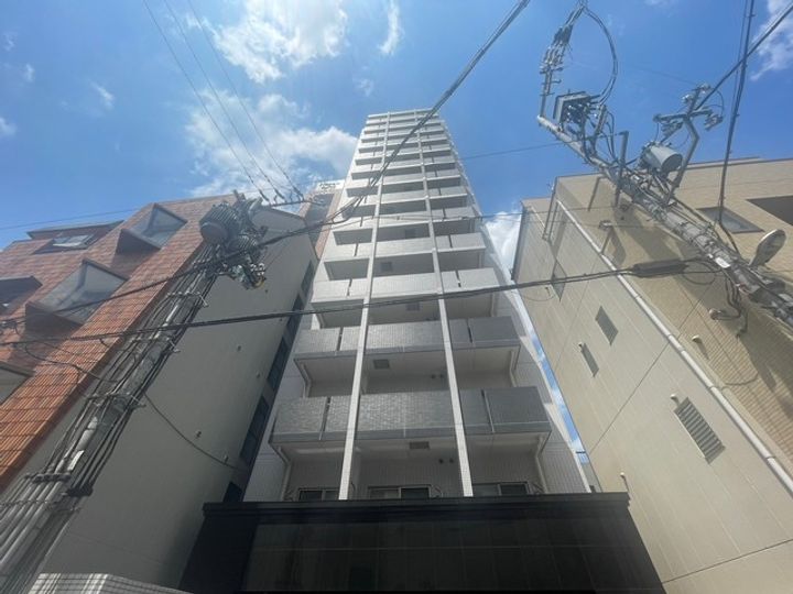 大阪府大阪市天王寺区上汐4(マンション)の賃貸物件の外観