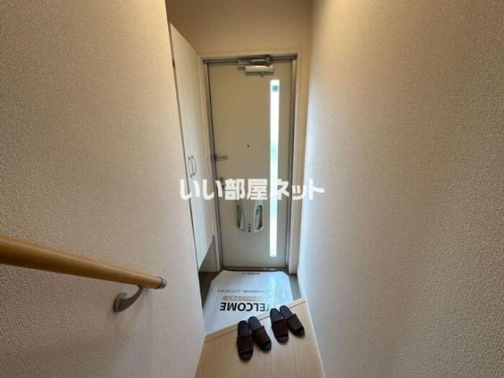 栃木県宇都宮市清原台5(アパート)の賃貸物件の玄関