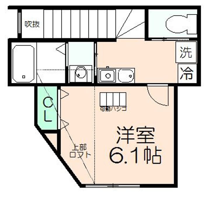 メゾンドソレイユ大塚の間取り